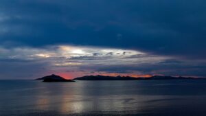 Sunset in Papua New Guinea