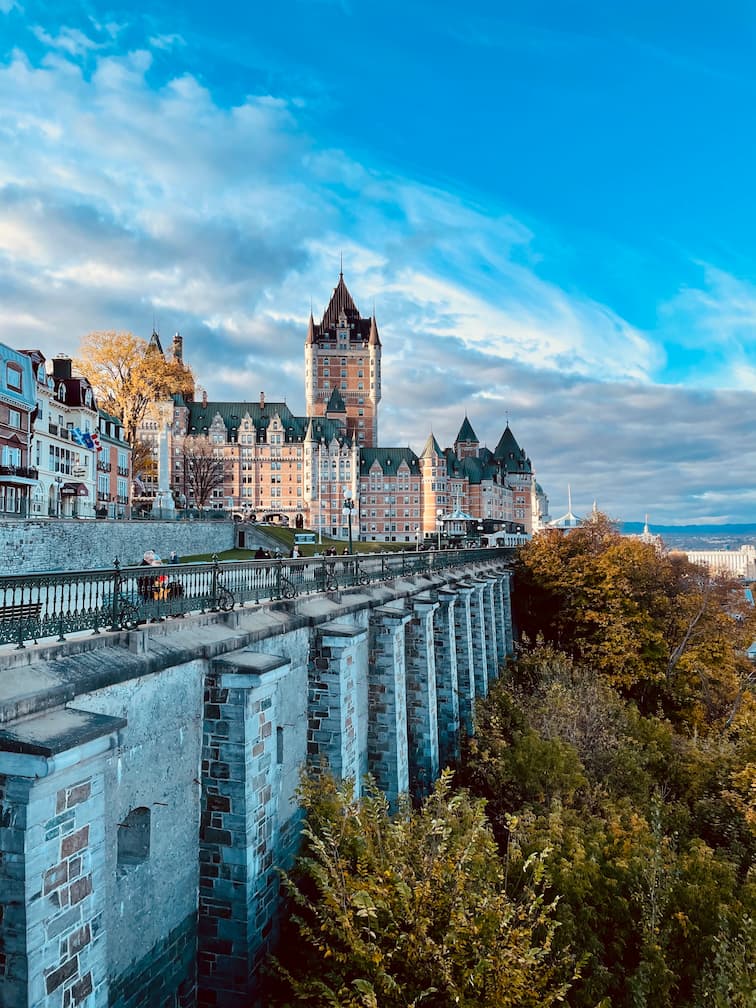Image of Chateau Frontenac in Quebec City